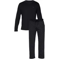JOOP! Pyjama lang ' Loungewear ' zwart