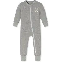 Schiesser Rompertje/body ' Nightwear ' grijs gemêleerd