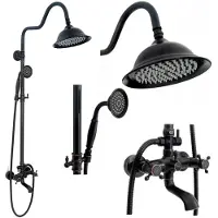 REA Doucheset Retro Old Black