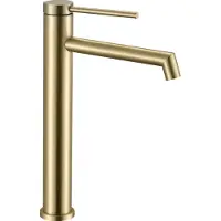 REA Wastafelkraan Foss Gold Brush High