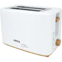 Jocca Nature - Broodrooster - Toaster Broodrooster - Broodroosters Wit / Bamboe - 2185
