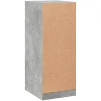 vidaXL Kledingkast 48x41x102 cm bewerkt hout betongrijs
