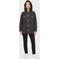 Moschino Outerwear Black Maat: 42 | Spijkerjassen Outlet | Dames | Zwart