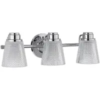 Quintiesse LED Badkamerarmatuur Hudson | 3W 3000K 300Lm 830 | IP44 | Dimbaar | Polished Chrome