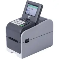Brother TD-2D labelprinter met USB, ethernet, bluetooth, wifi en lcd scherm