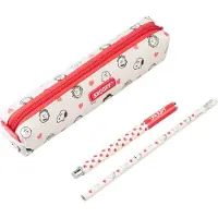 Snoopy Piórnik "" Voor School, Met Pens, Potlood En Etui, Één Compartiment