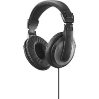 Hama Over Ear koptelefoon Kabel Stereo Zwart Computer