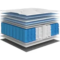 vidaXL Pocketveringmatras middelhard-hard 200x200 cm