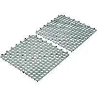 OEM Flexibele afdruipmat – Kunststof, 2 stuks, geschikt voor servies, bestek en glazen, voor bij de gootsteen, flexibel, voor vloeren