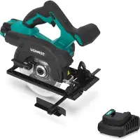 Vonroc Accu Cirkelzaag 20V – 150mm | Incl. 2.0Ah accu en snellader