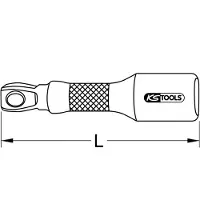 Ks Tools 918.1653 Verlenging, steeksleutel