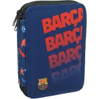 Giovas FC Barcelona: Dubbel etui met Barcelona-thema