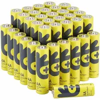 Uniross LR6 AA alkaline batterijen, AA 1,5V LR6, voordeelverpakking, 36 stuks