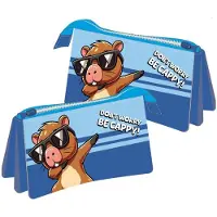 Mister License Capybara Be Cappy etui, 3-voudig, 22 cm