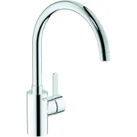 GROHE Eurosmart Cosmopolitan spoelbakmengkraan, hoge uitloop, voor lage druk, chroom - 31180000