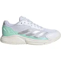 Adidas Sportschoen 'Courtquick' lichtgrijs / mintgroen / wit
