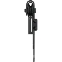 vidaXL Ophangset voor schuifdeur 213 cm koolstofstaal