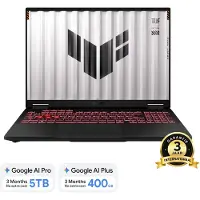 Asus TUF Gaming A18 FA808UM-S8132W 18 inch gaming laptop – AMD Ryzen 7 260, NVIDIA GeForce RTX 5060 8 GB, 16 GB DDR5, 512 GB SSD, WUXGA 144 Hz, Windows 11 Home, QWERTY, Jaeger grijs