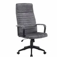Riess Bureaustoel LAZIO 49-59cm met kantelfunction vogue velours fluweel antraciet - 48702