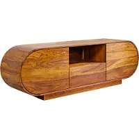 Riess TV-Meubel ORGANIKO 160cm ovaal sheesham hout bruin - 49229
