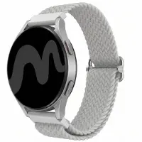 IMoshion Nylon geweven bandje - Universeel 20 mm aansluiting - Grijs