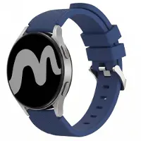 IMoshion Flexibel Siliconen bandje - Universeel 20 mm aansluiting - Donkerblauw