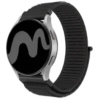 IMoshion Nylon bandje - Universeel 22 mm aansluiting - Zwart