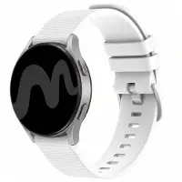 IMoshion Siliconen sportbandje met gesp - Universeel 20 mm aansluiting - Wit