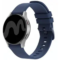 IMoshion Siliconen sportbandje met gesp - Universeel 20 mm aansluiting - Donkerblauw