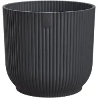 Elho Vibes fold rond 30 cm antraciet bloempot