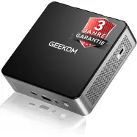 GEEKOM Business Mini PC Air12, Intel 7505, 16GB RAM, 512GB SSD, desktopcomputers