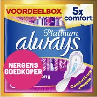 Always Platinum Long - Maat 2 - Maandverband Met Vleugels - 80 stuks