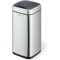 Durable Afvalbak met sensor NO TOUCH 21L, 342223, Zilver