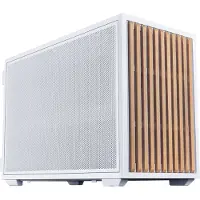 Lian Li B4-mATX, Mini-tower, PC, Wit, Hout, Micro ATX, Mini-ITX, Hout, Staal, Gaming