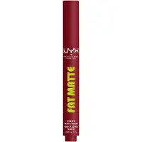 Nyx Professional Make Up Fat Matte Lipstick - Comfortabele matte finish - Niet-uitdrogend gevoel - Berry Smooth - 3.5g