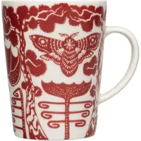 Iittala Taika Yö Mok 40 Cl Rood - Koffiekopjes Vitroporcelain Red - 1086865