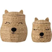 Bloomingville Mini Berny manden set van 2 stuks