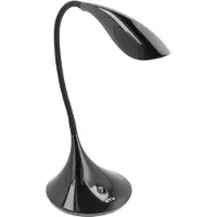 GTV - Bureaulamp Halley, 8 Watt, 500 lumen. AC220-240V, 4000K, 3-standen dimbaar, PF > 0,5, Ra > 80, zwart