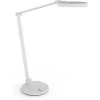 FeinTech LTL00120, Wit, ABS (acrylonitril-butadieen-styreen), Aluminium, Kunststof, Bureau, Wit, 1 lamp, LED