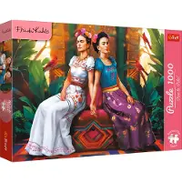 Trefl Frida Kahlo Puzzel: Twee gezichten, 1000 stukjes, Premium Plus kwaliteit