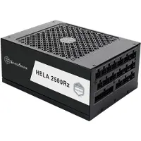 Silverstone HELA 2500R (zwart, 4x 12-pins hoogvermogen GPU-aansluitingen, 7x PCIe-slots, kabelmanagement, 2500 Watt)