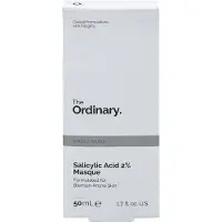 The Ordinary. Salicylzuur 2% Masker, Helende Houtskool & Klei Masker voor Acne-gevoelige Huid, 1.7 Fl Oz
