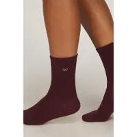 Hunkemoller 2 Paar Katoenen Crew Sokken Roze Dames | Maat: 36/38