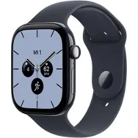 Apple Watch Series 12 GPS + Cellular 46 mm Keramische Case Night Blue met Sport Band Navy - M/L