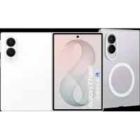 Samsung Galaxy Z Fold 8 512GB Wit 5G + Back Cover met Magneet Transparant