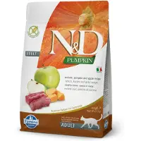 PADU N&D Pompoekattenvoer, rundvlees en appel, 300g