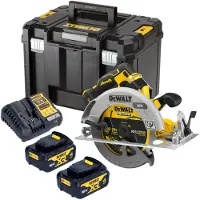 DeWalt DCS 573 M2T accucirkelzaag 18 V 190 x 30 mm borstelloos + 2x accu 4.0 Ah + lader + TSTAK