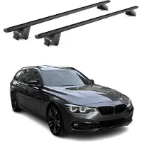 Aurilis Bagagedrager voor BMW 3-serie Touring F31 G21, modeljaren 2012-2025, aluminium, zwart, met 2x ABE-certificaat