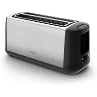 Tefal TL342D, 1 broodrooster, Roestvrij staal, Zwart, Roestvrij staal, 1700 W, 220 - 240 V, 50/60 Hz