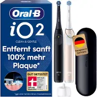 Oral-B iO 2 Zwart en Roze Duo Pack
